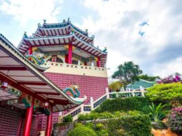 Outside view from Cebu Taoist Temple