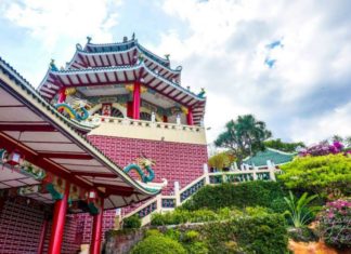 Outside view from Cebu Taoist Temple