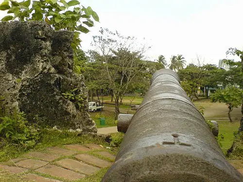 Fort de San Pedro Historic Cannon