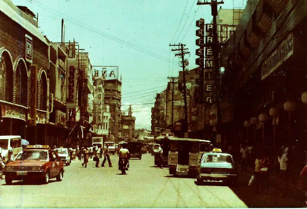 Old Image of Colon Street way back in the year 1979