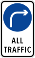All traffic (right, plate type)