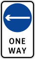 One-way (left, plate type)