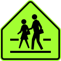 Children crossing ahead
