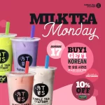 BTS Milk Tea Monday