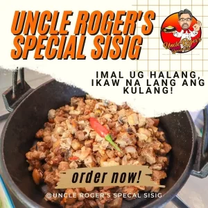 Uncle rogers special sisig special sisig