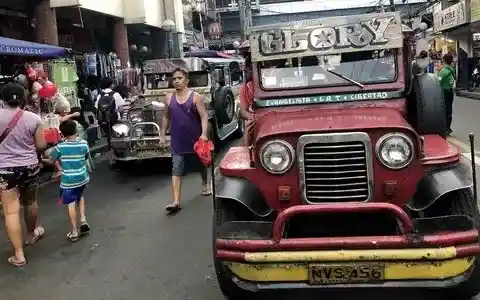 Jeepneys are a popular mode of transportation