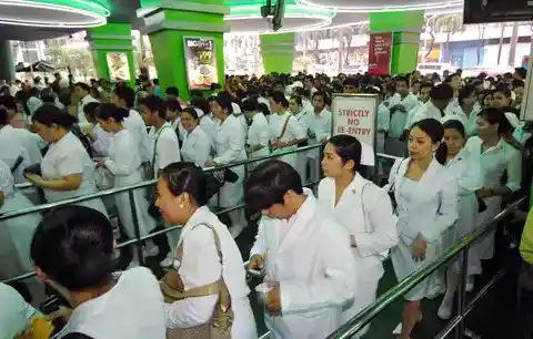 The Philippines is the largest supplier of trained nurses
