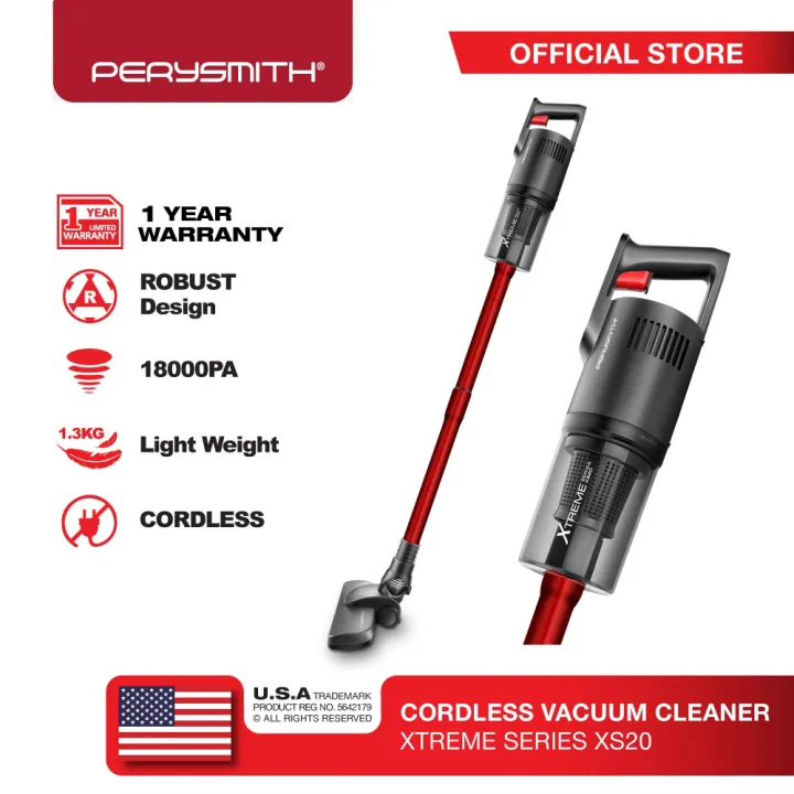 PerySmith Handheld Light Cordless Vacuum Cleaner