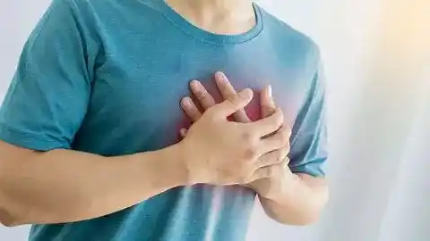 Chest pain or angina