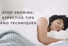 How to Stop Snoring: Effective Tips and Techniques