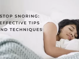 How to Stop Snoring: Effective Tips and Techniques