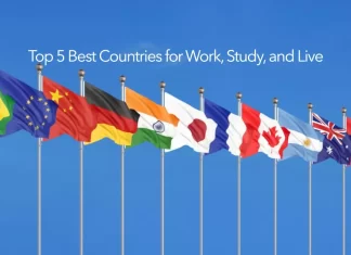 Top 5 Best Countries for Work, Study, and Live