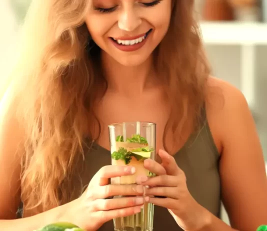 Yoga practitioner illustrating holistic detoxification