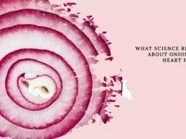 Image of a vibrant red onion, symbolizing the heart-healthy properties of onions