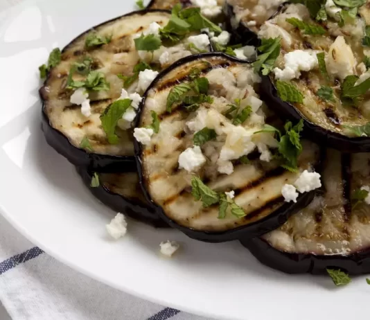 An assortment of eggplant-based dishes symbolizing heart-healthy eating provides a visual testament to the benefits of incorporating eggplant into your diet.