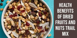 A colorful assortment of dried fruits and nuts trail mix in a resealable bag, perfect for an energizing and wholesome snack.