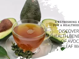 A glass of refreshing avocado leaf water showcasing the top 10 health benefits, including immune support and radiant skin.