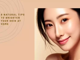 A collection of skincare essentials, symbolizing the natural tips for achieving brighter skin at home, serves as your personalized toolkit for a radiant and healthy complexion.