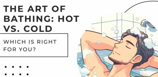 Explore a welcoming bath scene with warm and cold water, representing the option to choose between hot and cold baths for your customized wellness experience