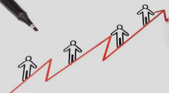 A diverse team collaborates around a chart, symbolizing the untold secrets of business success.