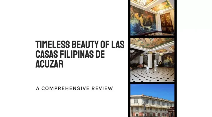 Surrounded by nature, historical buildings grace Las Casas Filipinas De Acuzar.