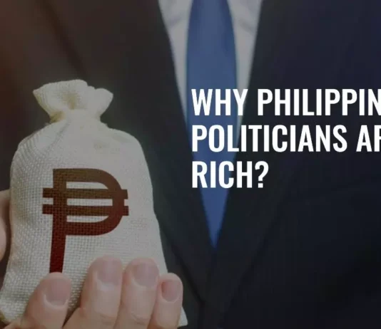 Wealth accumulation by Philippine politicians through various means