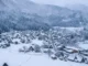Snow blankets the traditional thatched-roof houses of Shirakawa-go, one of Japan’s most iconic winter destinations.