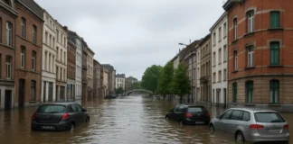 The 10 Biggest Problems in Belgium Belgium flooding street Wallonia climate risk