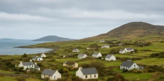 Ireland rural village regional inequality depopulation photo