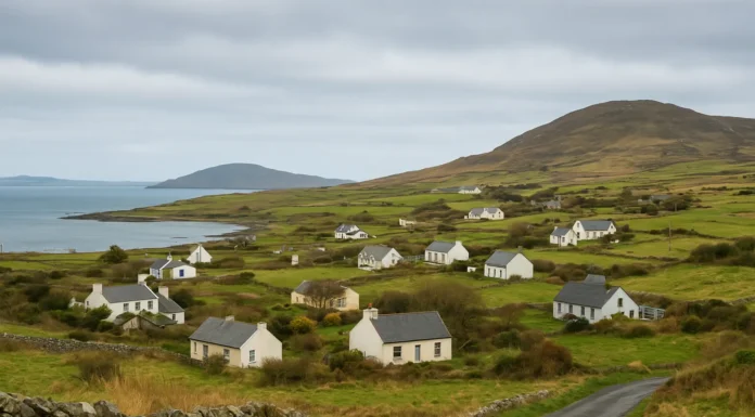 Ireland rural village regional inequality depopulation photo