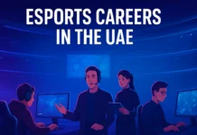 Esports careers in the UAE – gamers, event managers, and developers in the Dubai arena.