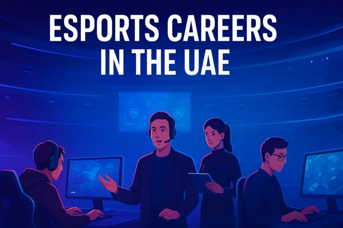 Esports careers in the UAE – gamers, event managers, and developers in the Dubai arena.