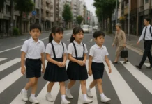What Makes Japan So Disciplined Compared to the Philippines Japanese school children and pedestrians practicing discipline