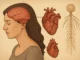 Illustration showing subtle signs of chronic stress affecting the brain, heart, and nervous system
