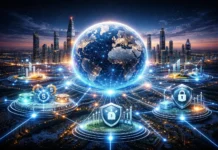 The Biggest Crypto Trends That Will Shape the Market After 2026 Futuristic illustration showing major cryptocurrency trends shaping the global market after 2026