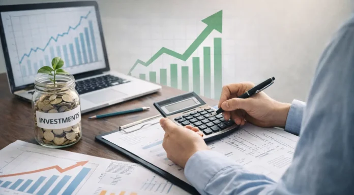Image showing financial planning, savings growth, and long-term investment strategy.