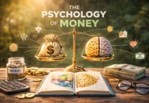 Image symbolizing the psychology of money, financial decisions, and long-term wealth behavior.