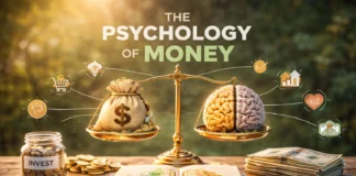 Image symbolizing the psychology of money, financial decisions, and long-term wealth behavior.