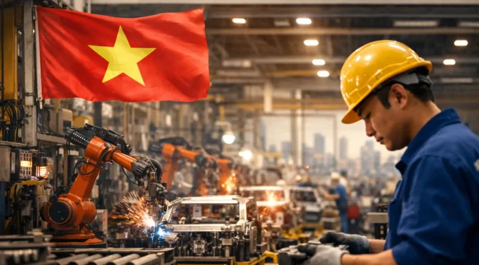 Image representing Vietnam plays a central role in global trade and the world economy.