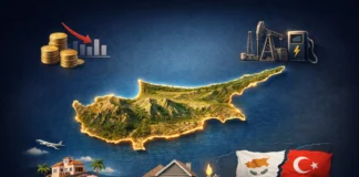 Scenic view of the Cyprus coastline, highlighting tourism, stability, and strategic Mediterranean location