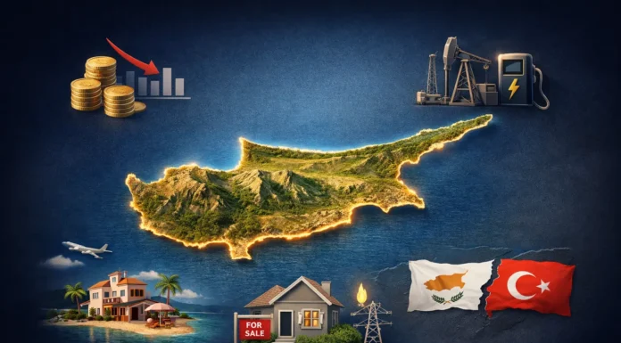 Scenic view of the Cyprus coastline, highlighting tourism, stability, and strategic Mediterranean location