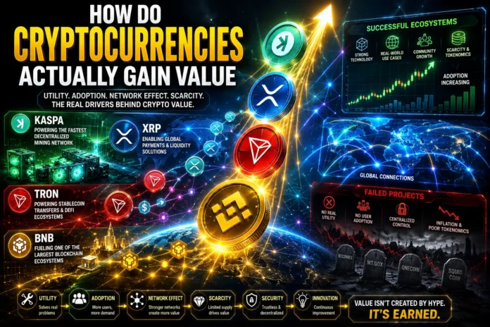 A visual concept showcasing crypto expansion through mining operations, blockchain infrastructure, and global digital adoption.