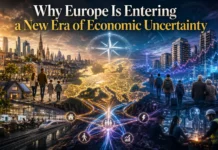 Why Europe Is Entering a New Era of Economic Uncertainty Europe's new economic reality: a visual of housing pressures, rising costs, aging demographics, migration, and structural transformation.