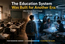 The Education System Was Built for Another Era: Why Schools Must Change for the Future A comparison between traditional learning systems focused on knowledge retention and future classrooms designed around innovation, adaptability, and critical thinking.