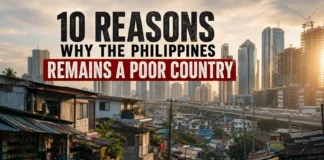 Philippine urban and rural communities reflecting hardship, low wages, inequality, and economic challenges