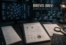 What Is Brevis (BREV) Crypto? Is It a Good Investment? Brevis (BREV) cryptocurrency and zero-knowledge blockchain infrastructure concept