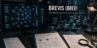 Brevis (BREV) cryptocurrency and zero-knowledge blockchain infrastructure concept